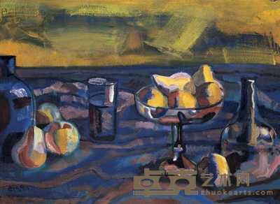 王劼音 1997年作 静物 60×80cm